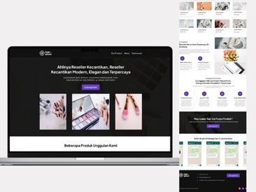 Template Reseller Kecantikan V1