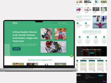 Template Reseller Pakaian Anak V2
