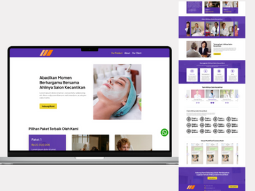 Template Salon Kecantikan V1