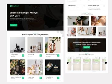 Template Produk Skincare V3
