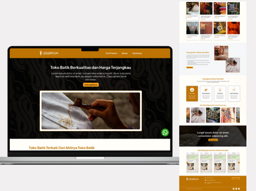 Template Toko Batik V1