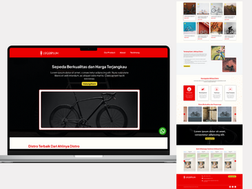 Template Toko Sepeda V1