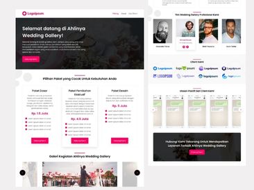 Template Jasa Wedding Gallery V3